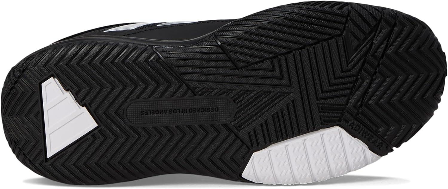 imageadidas UnisexChild Own The Game 30 Basketball SneakerBlackWhiteBlack
