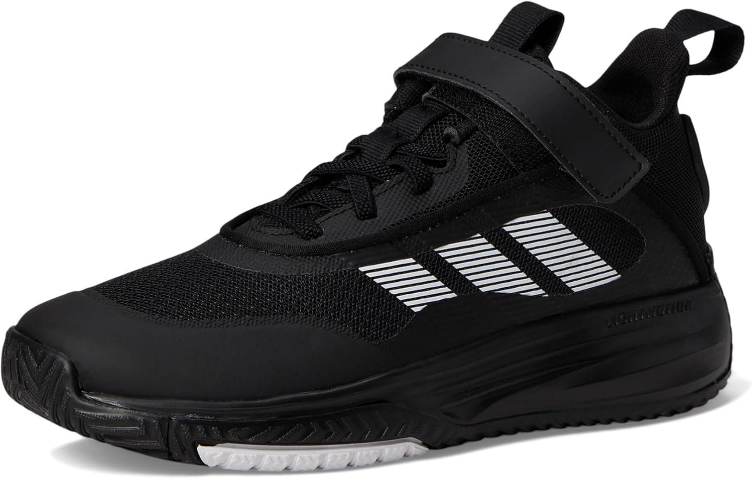 imageadidas UnisexChild Own The Game 30 Basketball SneakerBlackWhiteBlack
