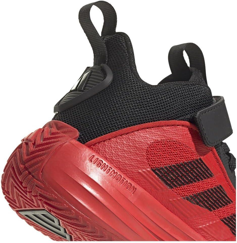 imageadidas UnisexChild Own The Game 30 Basketball SneakerCore Black Red Red