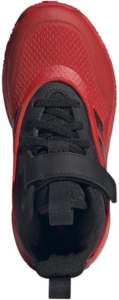 imageadidas UnisexChild Own The Game 30 Basketball SneakerCore Black Red Red