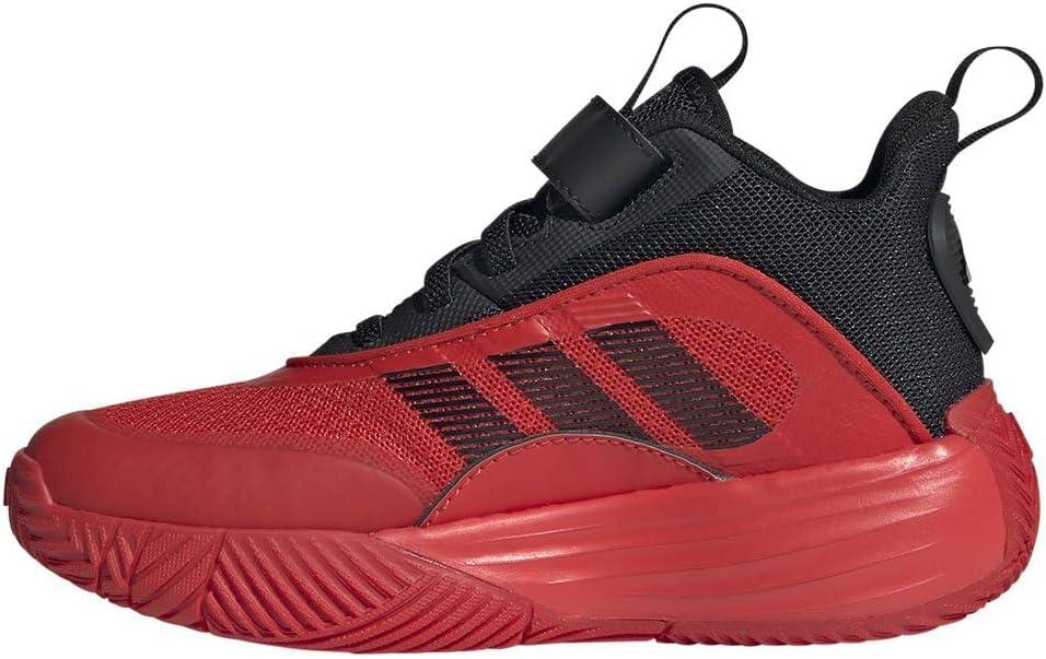 imageadidas UnisexChild Own The Game 30 Basketball SneakerCore Black Red Red