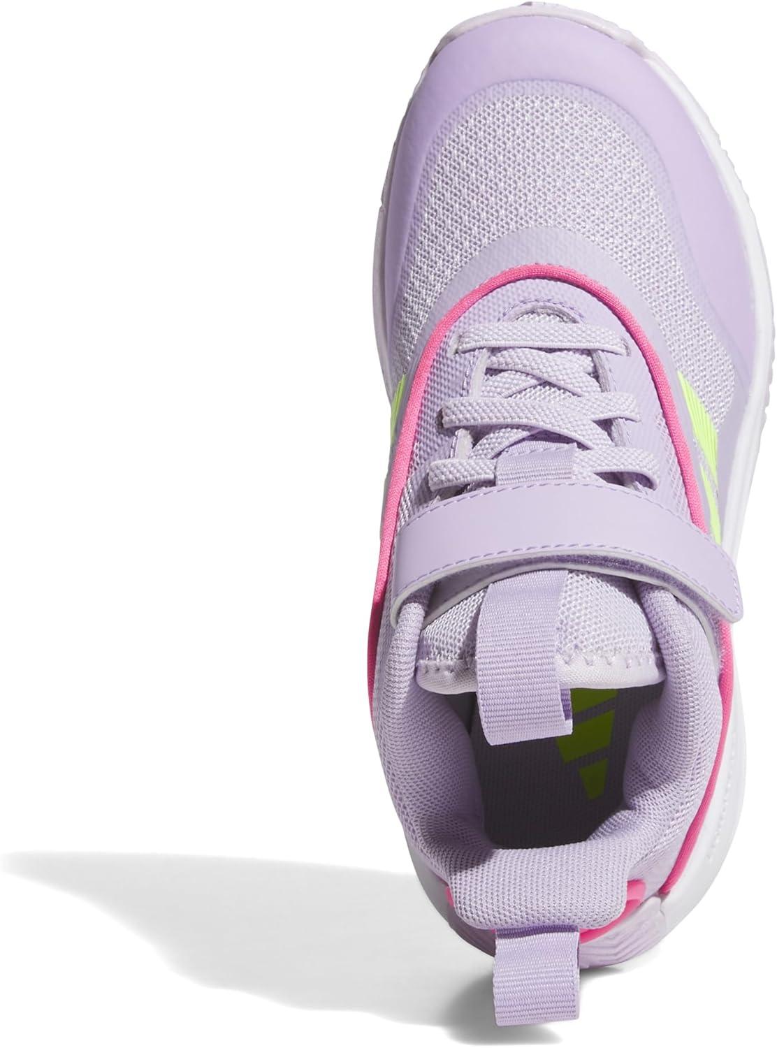 imageadidas UnisexChild Own The Game 30 Basketball SneakerIce LavenderLucid LemonPowder Plum