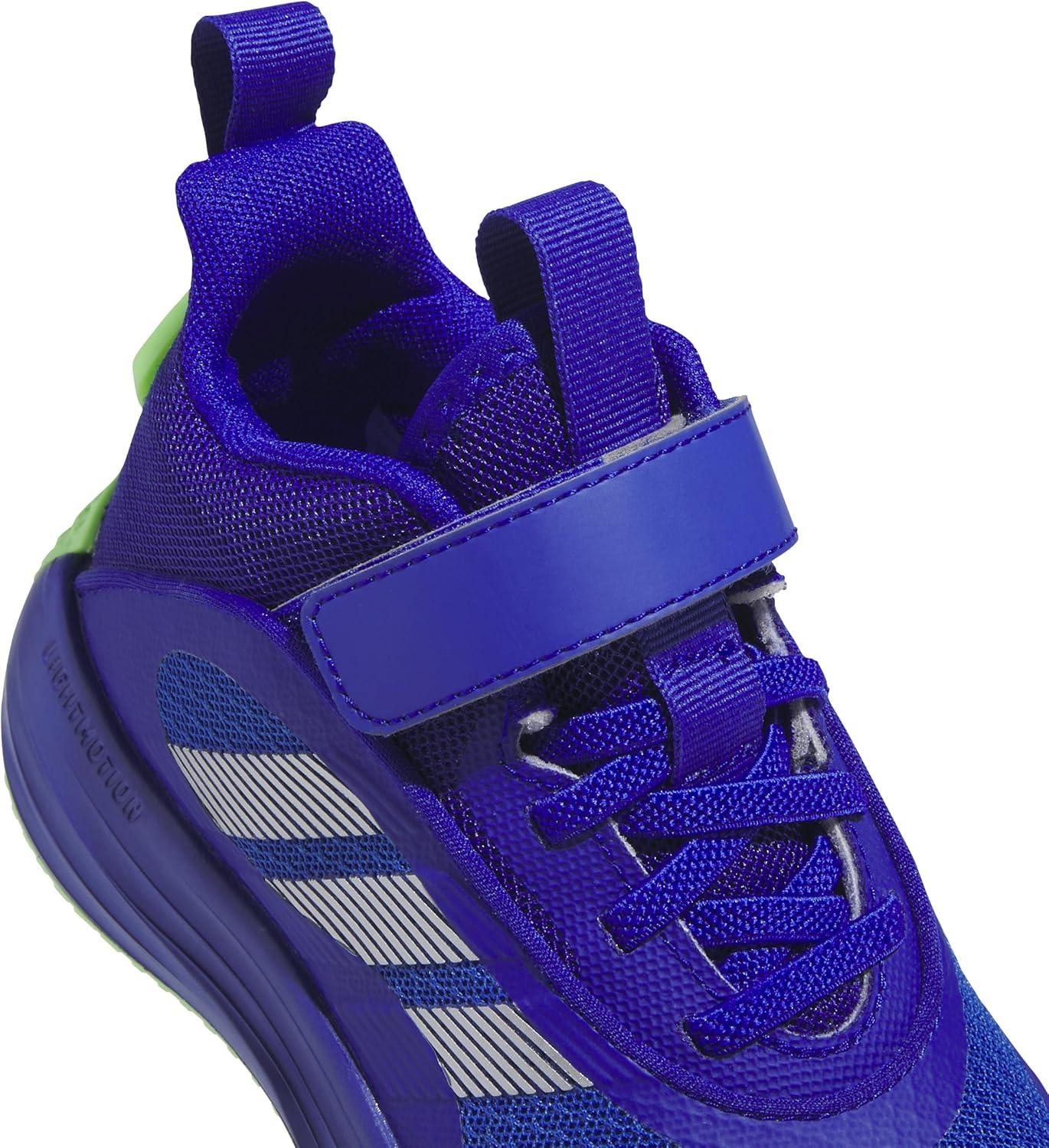 imageadidas UnisexChild Own The Game 30 Basketball SneakerLucid BlueSilver MetallicLime Burst