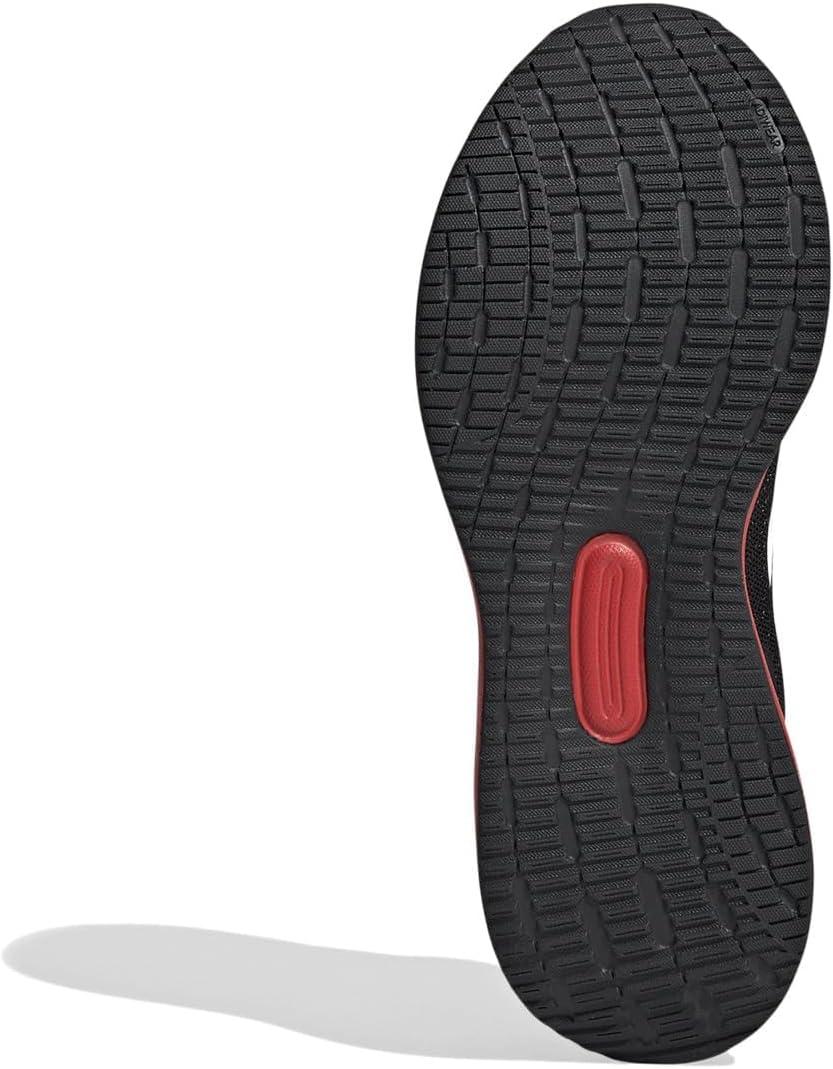 imageadidas UnisexChild Run Falcon 5 SneakerBlackWhiteBright Red