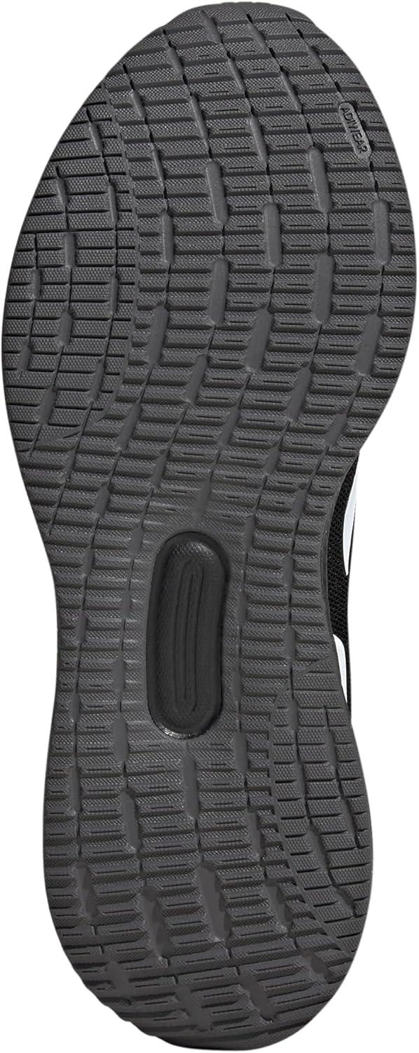 imageadidas UnisexChild Run Falcon 5 SneakerBlackWhiteGrey