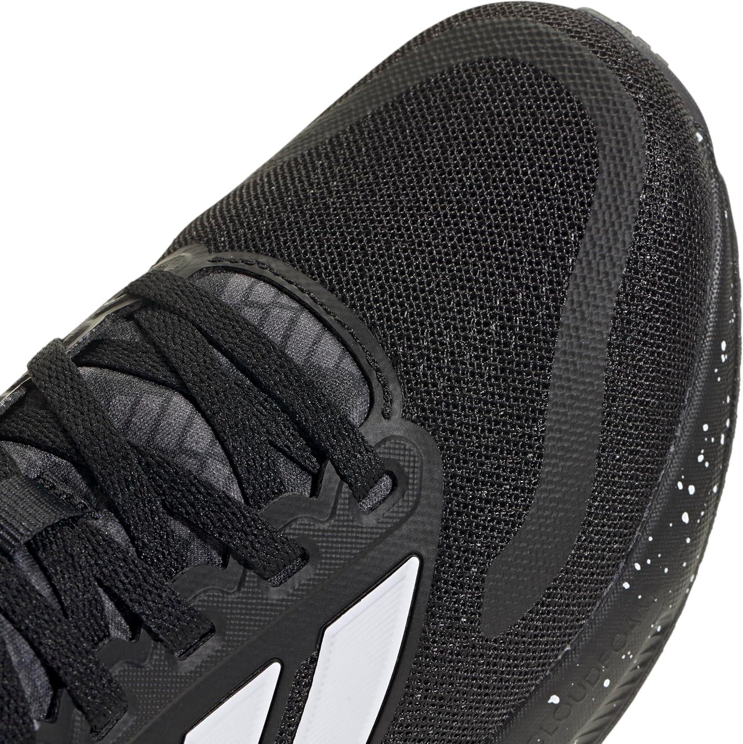 imageadidas UnisexChild Run Falcon 5 SneakerBlackWhiteGrey