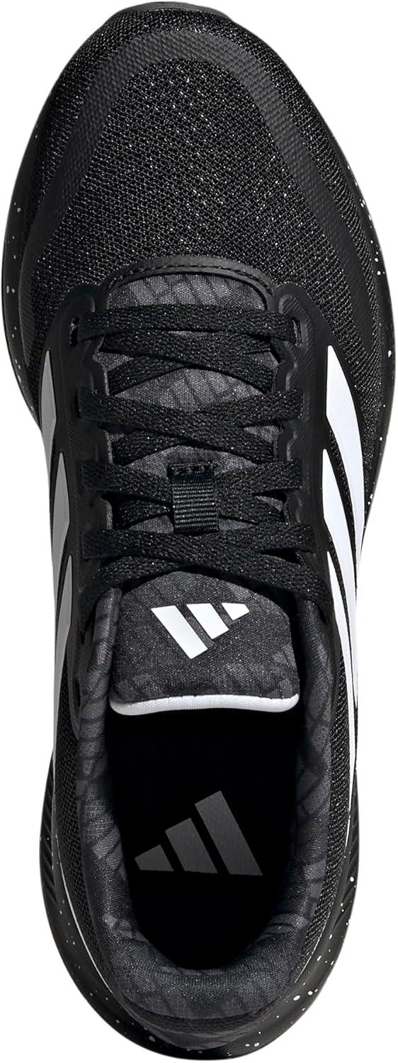 imageadidas UnisexChild Run Falcon 5 SneakerBlackWhiteGrey