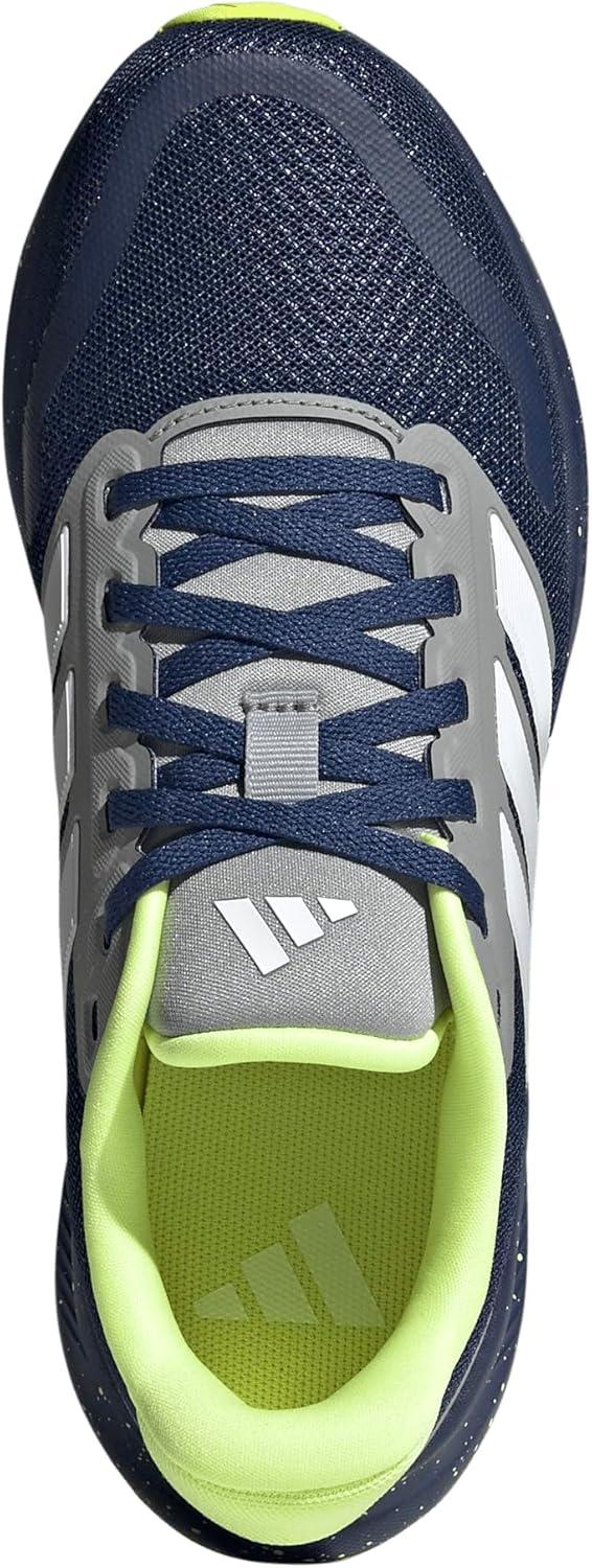 imageadidas UnisexChild Run Falcon 5 SneakerDark BlueWhiteSolid Grey
