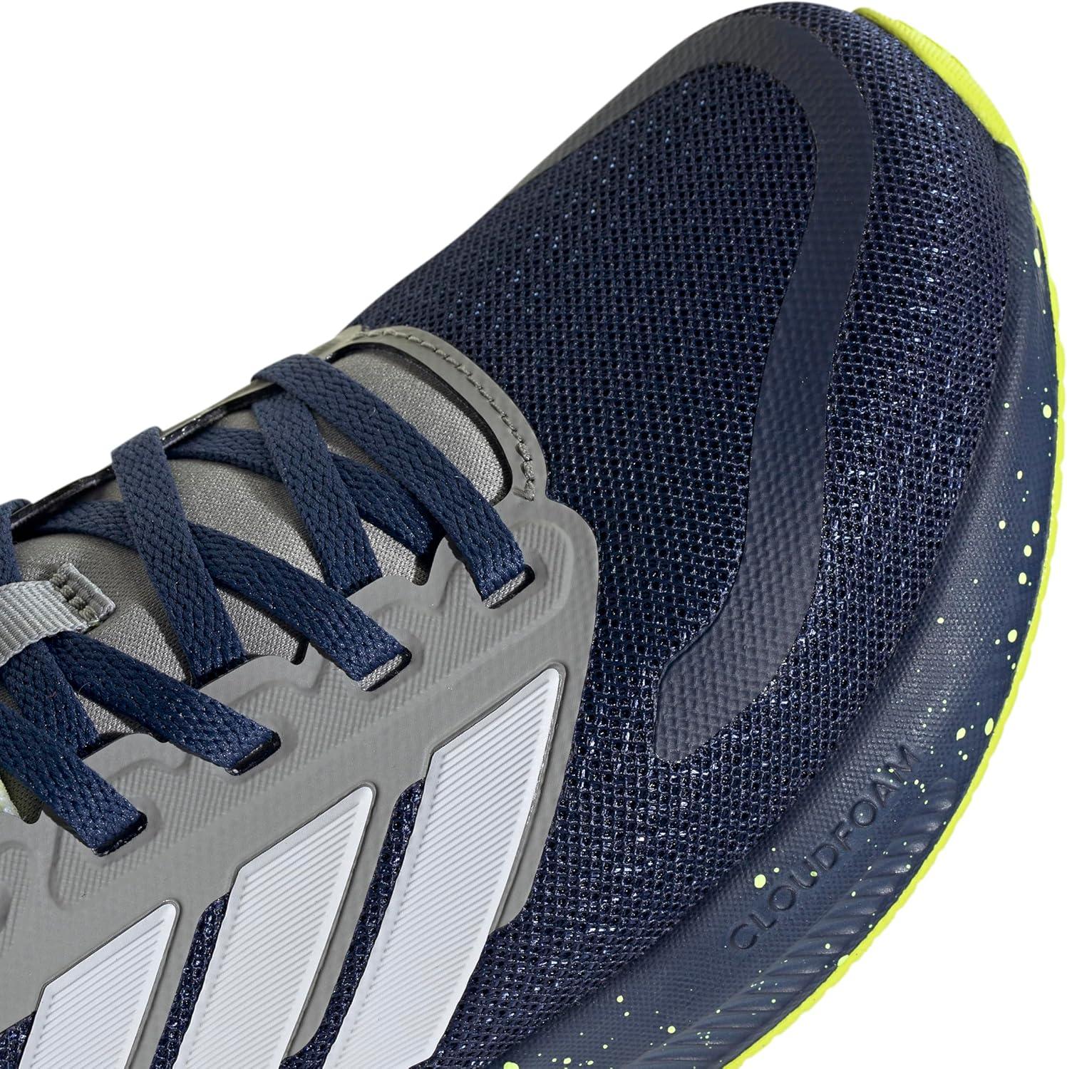 imageadidas UnisexChild Run Falcon 5 SneakerDark BlueWhiteSolid Grey