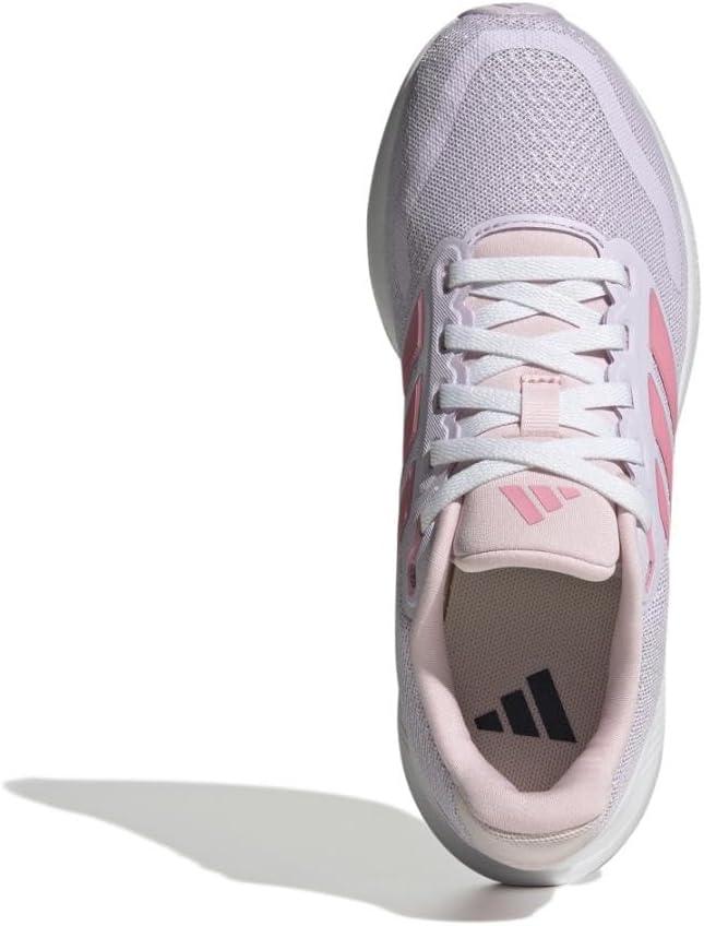 imageadidas UnisexChild Run Falcon 5 SneakerIce LavenderWhiteClear Pink