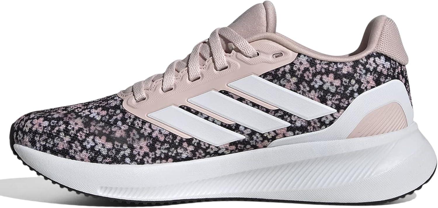 imageadidas UnisexChild Run Falcon 5 SneakerSandy PinkWhiteBlack