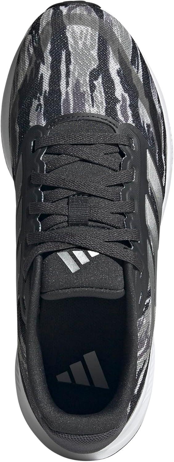 imageadidas UnisexChild Run Falcon 5 SneakerSilver PebbleSilver MetallicCarbon