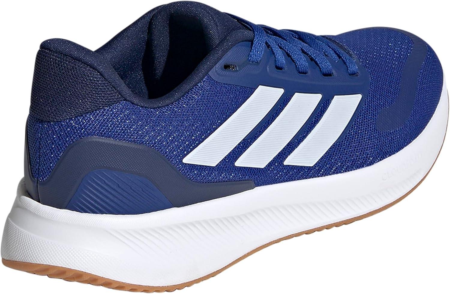 imageadidas UnisexChild Run Falcon 5 SneakerTeam Royal BlueWhiteDark Blue
