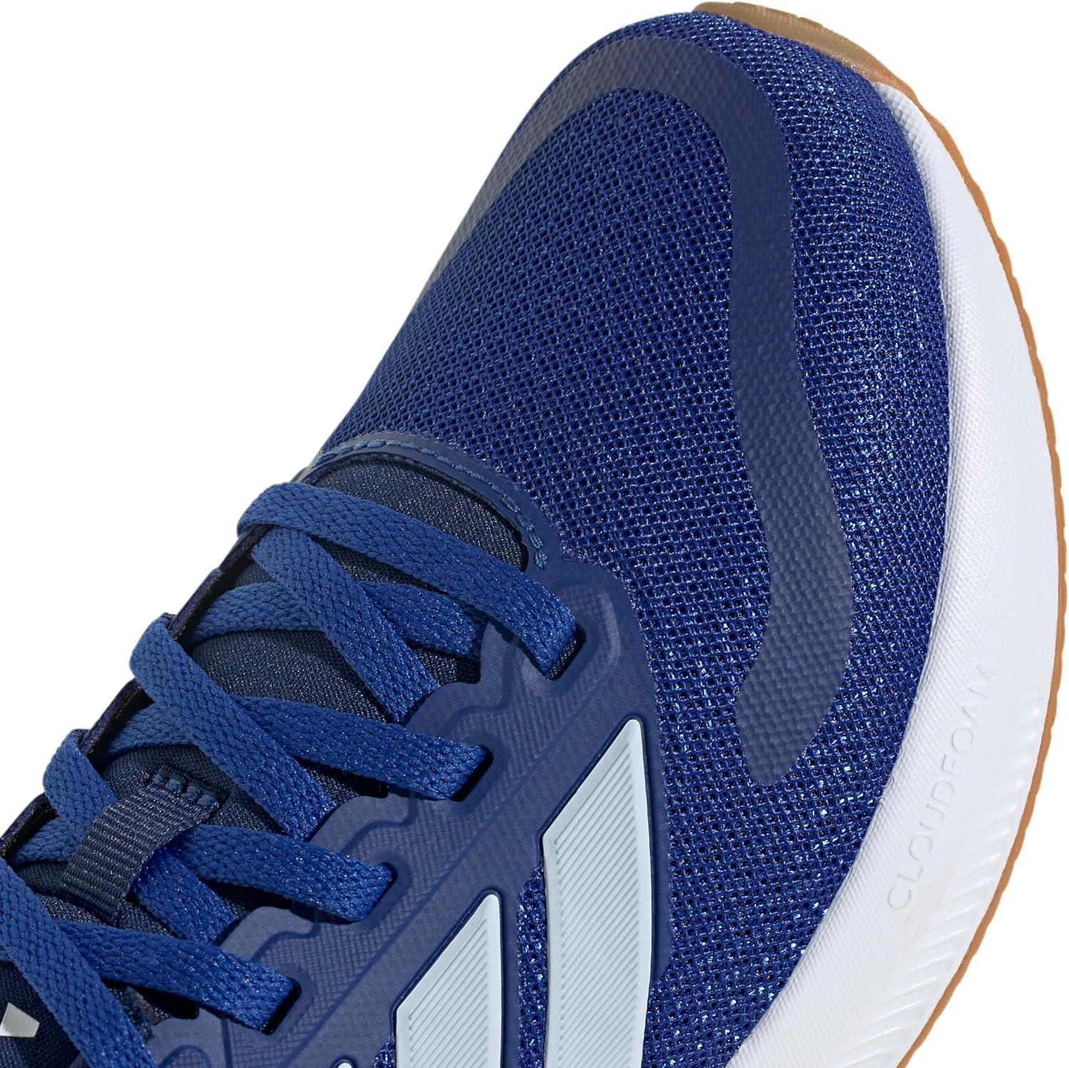 imageadidas UnisexChild Run Falcon 5 SneakerTeam Royal BlueWhiteDark Blue