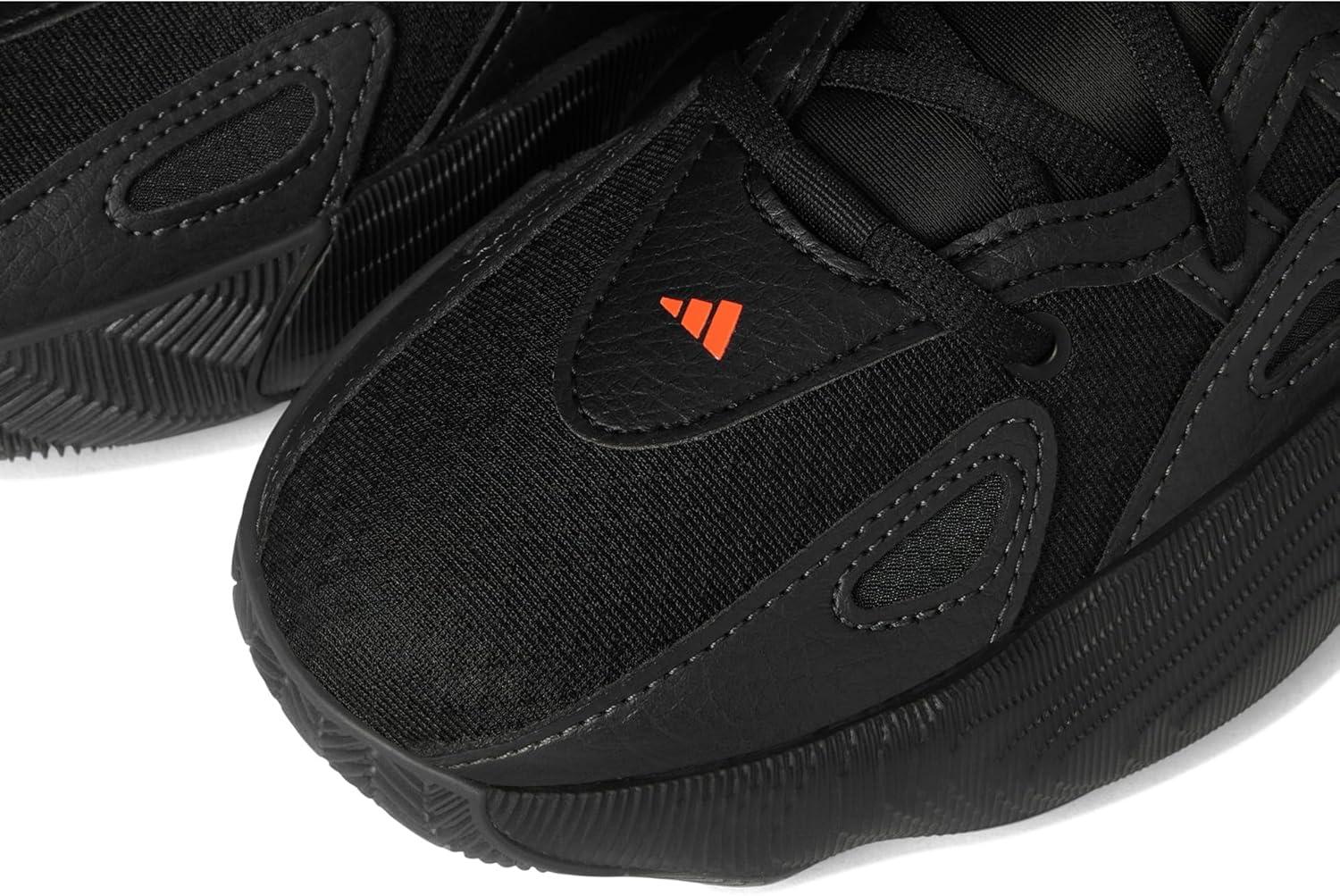 imageadidas UnisexChild Trae Unlimited 2 Basketball SneakerBlackCarbonSolar Red