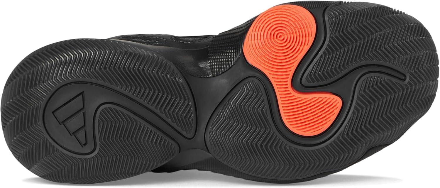 imageadidas UnisexChild Trae Unlimited 2 Basketball SneakerBlackCarbonSolar Red