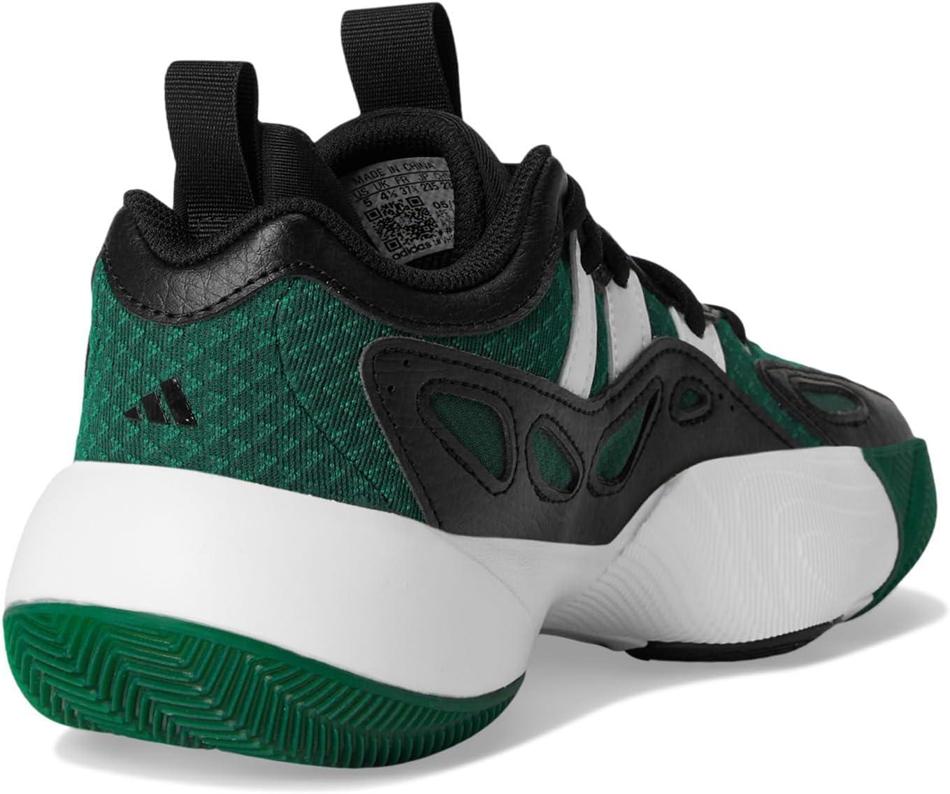 imageadidas UnisexChild Trae Unlimited 2 Basketball SneakerCollegiate GreenBlackWhite
