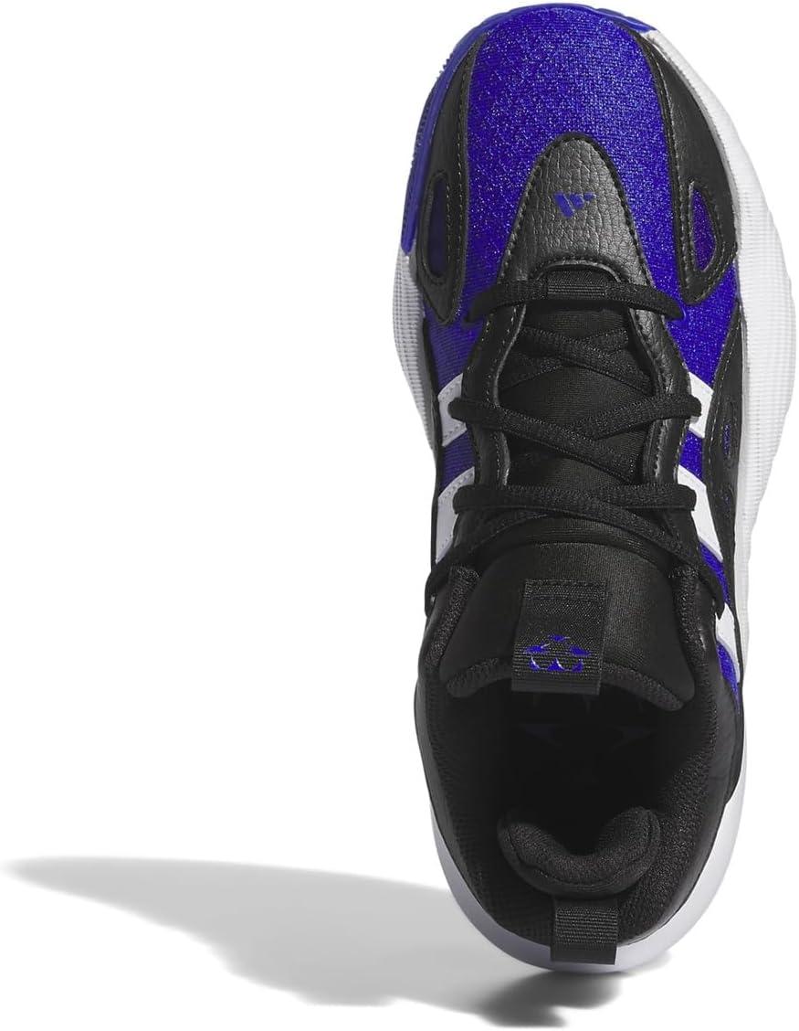 imageadidas UnisexChild Trae Unlimited 2 Basketball SneakerLucid BlueBlackWhite