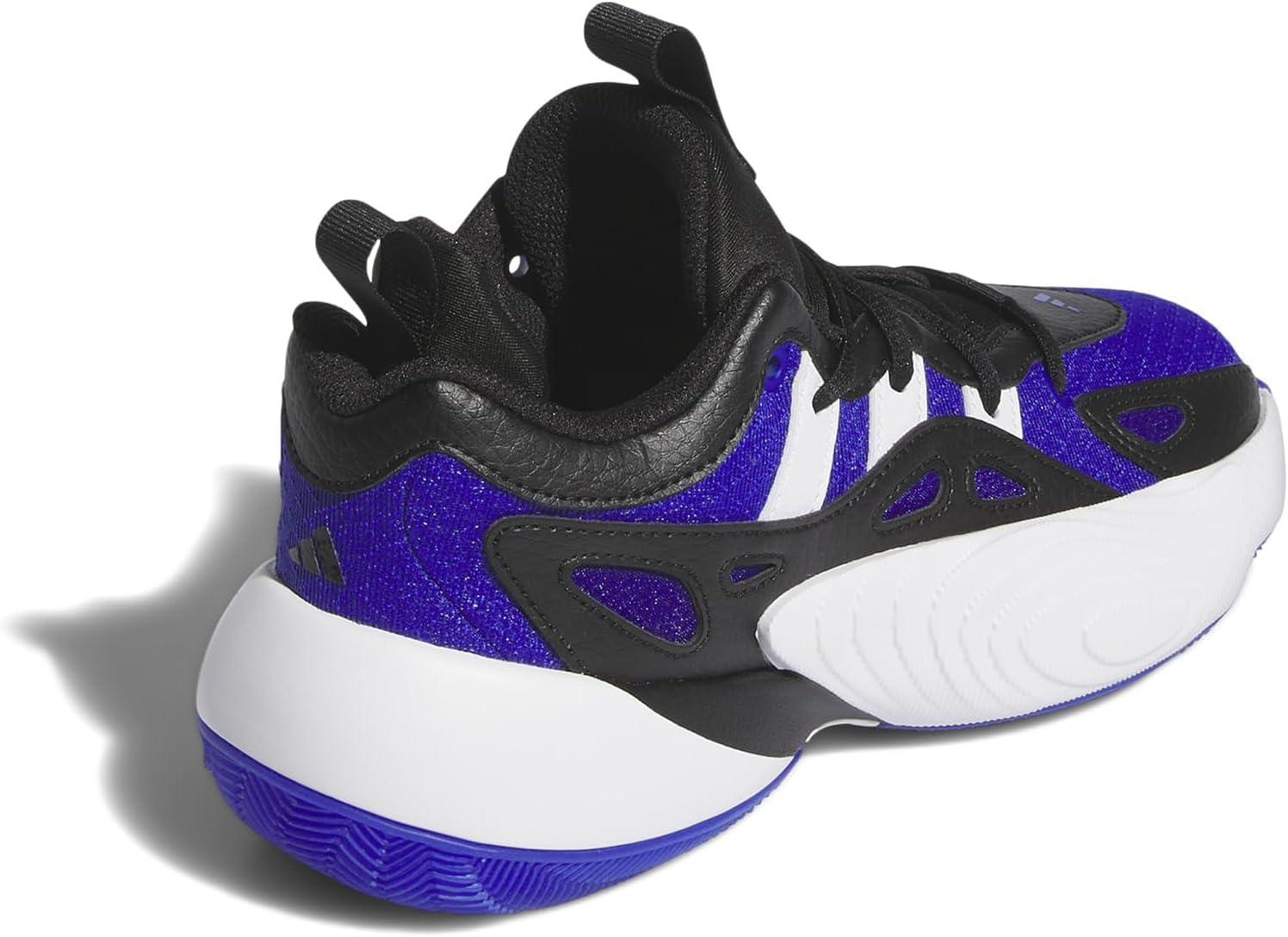imageadidas UnisexChild Trae Unlimited 2 Basketball SneakerLucid BlueBlackWhite