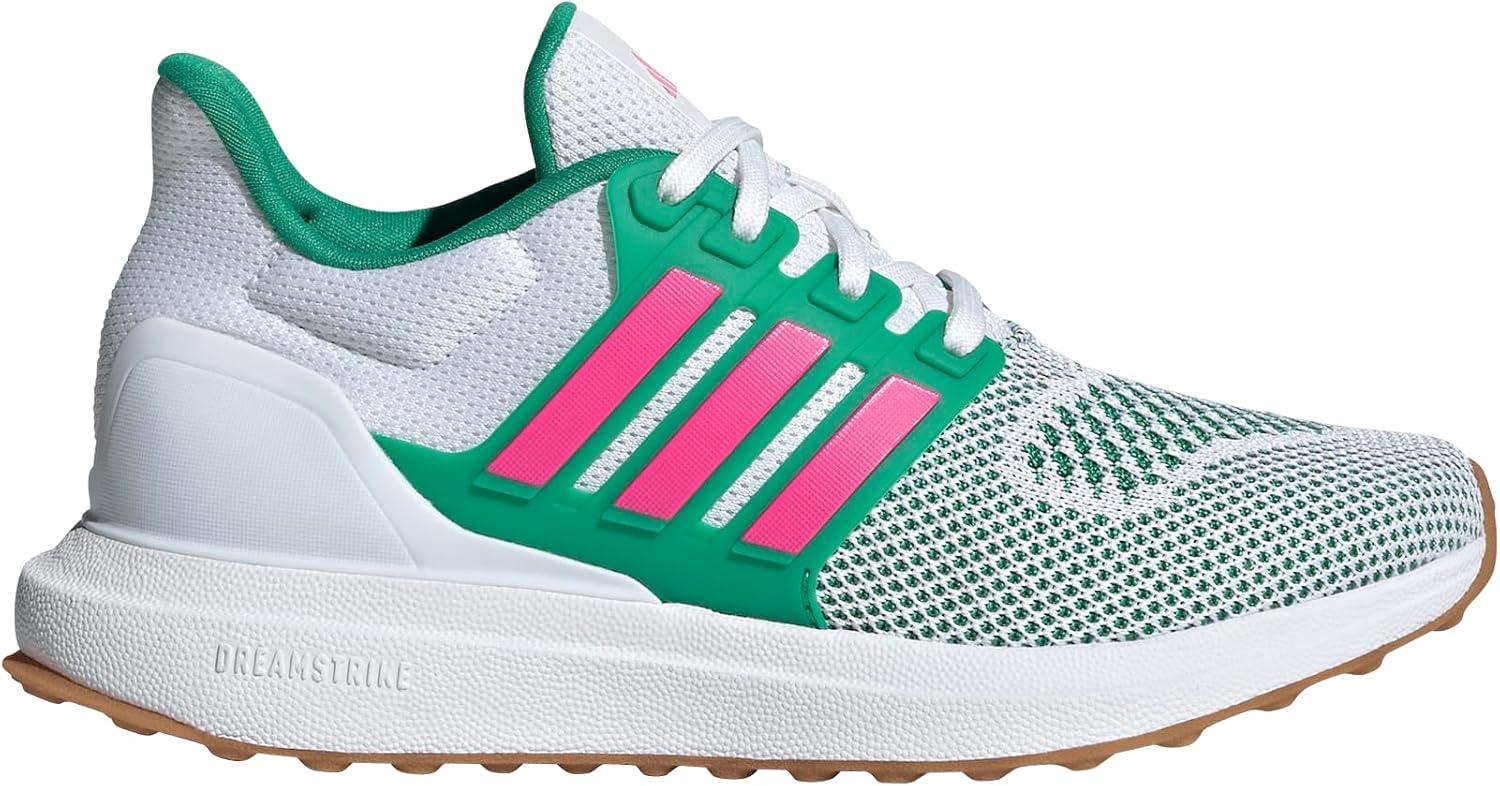 imageadidas UnisexChild Ultradream DNA SneakerWhiteLucid PinkCourt Green