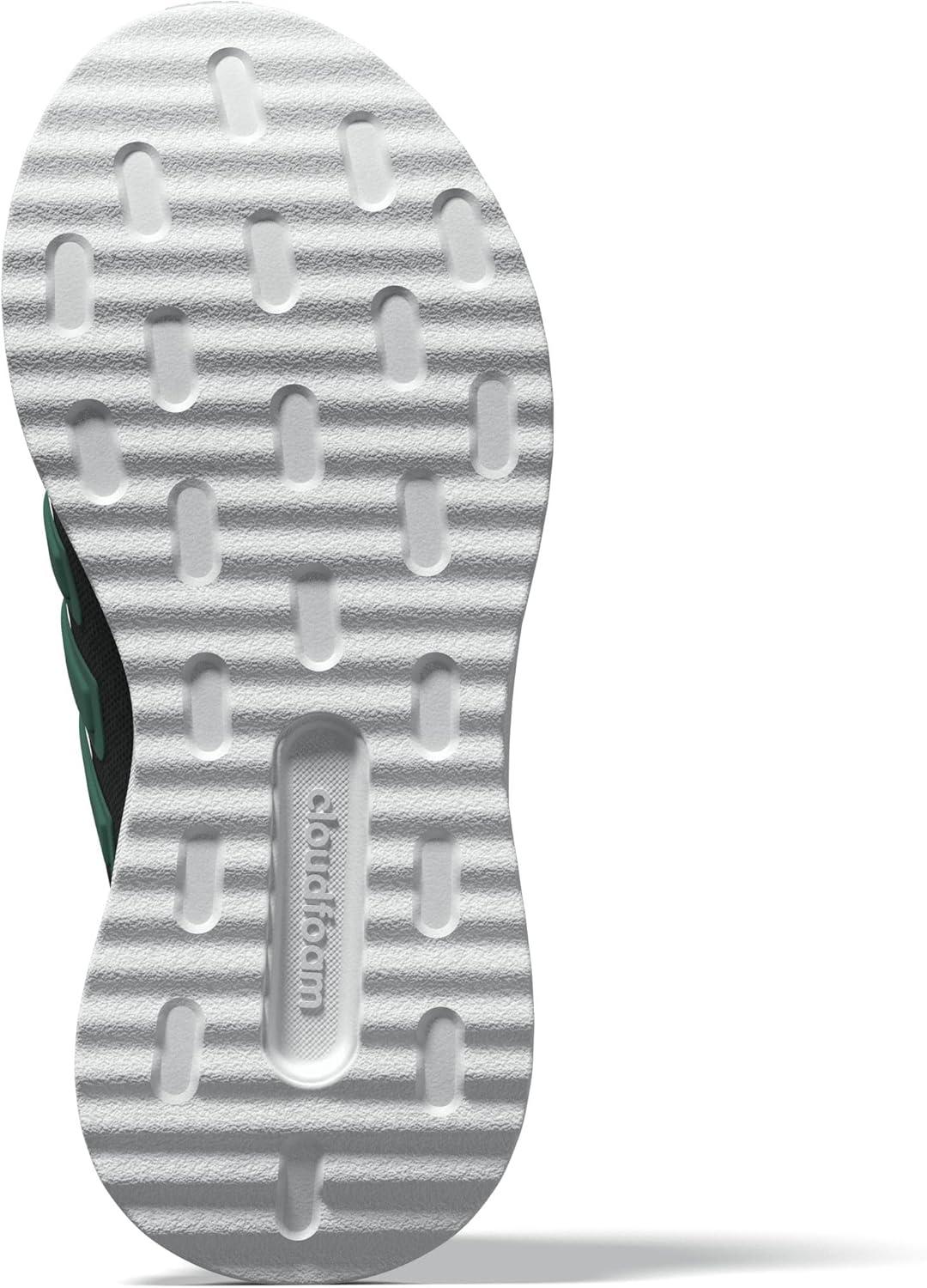 imageadidas UnisexChild XPLR Path Elastic Lace ampamp Strap SneakerBlackCollegiate GreenGrey