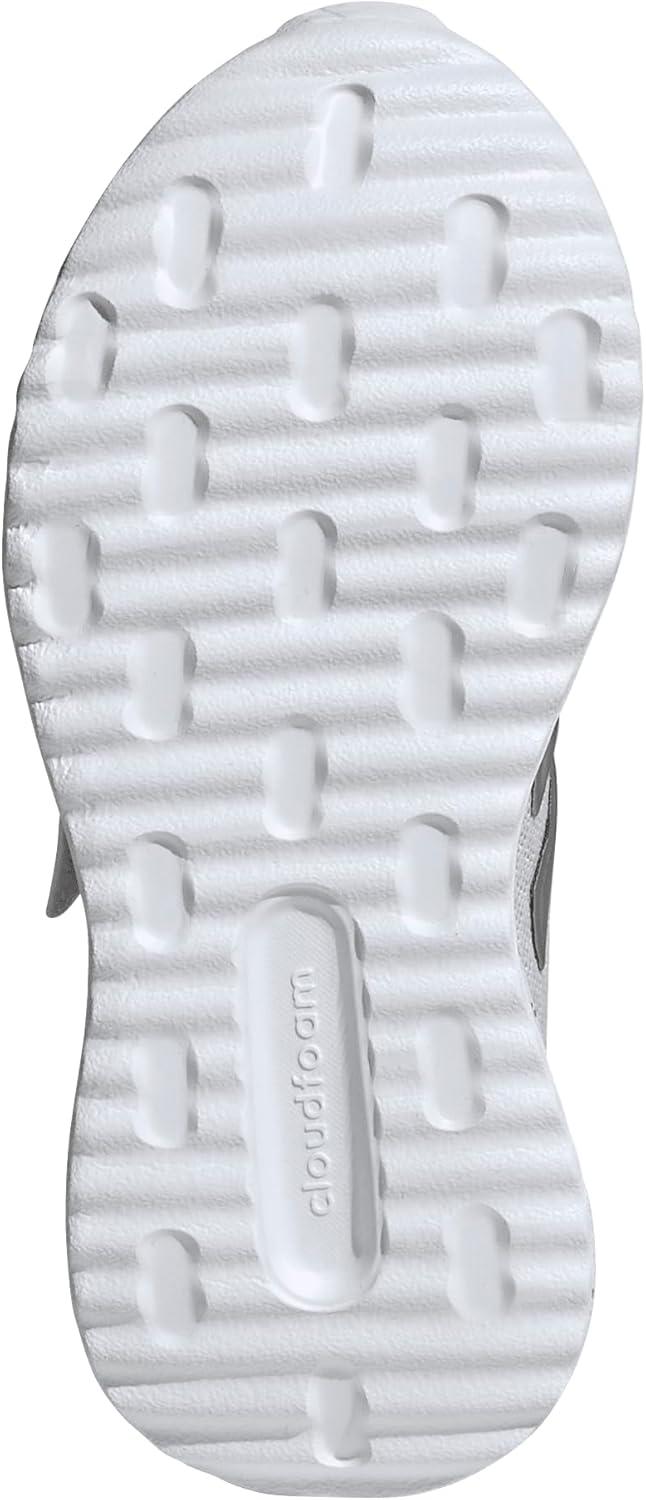imageadidas UnisexChild XPLR Path Elastic Lace ampamp Strap SneakerDash GreySilver MetallicShock Pink