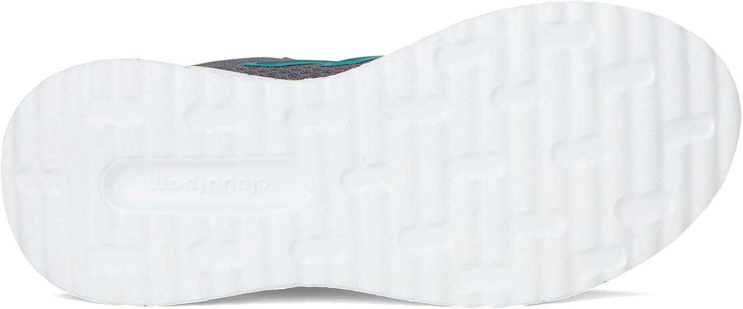imageadidas UnisexChild XPLR Path Elastic Lace ampamp Strap SneakerGreyPure TealBlack