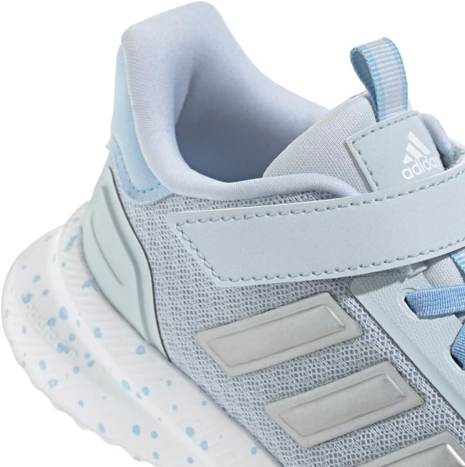 imageadidas UnisexChild XPLR Path Elastic Lace ampamp Strap SneakerHalo BlueSilver MetallicBlue