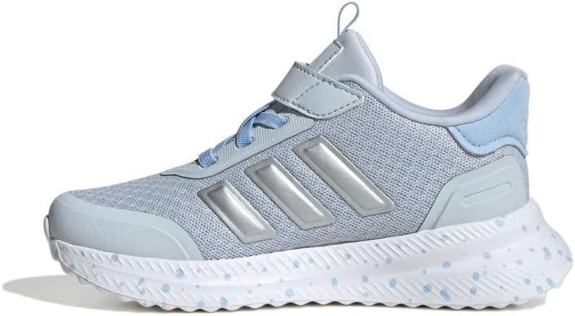 imageadidas UnisexChild XPLR Path Elastic Lace ampamp Strap SneakerHalo BlueSilver MetallicBlue