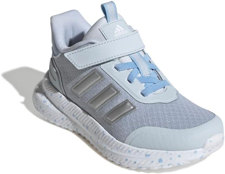 imageadidas UnisexChild XPLR Path Elastic Lace ampamp Strap SneakerHalo BlueSilver MetallicBlue