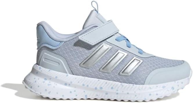 imageadidas UnisexChild XPLR Path Elastic Lace ampamp Strap SneakerHalo BlueSilver MetallicBlue