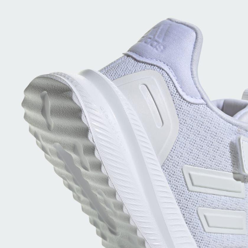 imageadidas UnisexChild XPLR Path Elastic Lace ampamp Strap SneakerWhiteWhiteGrey