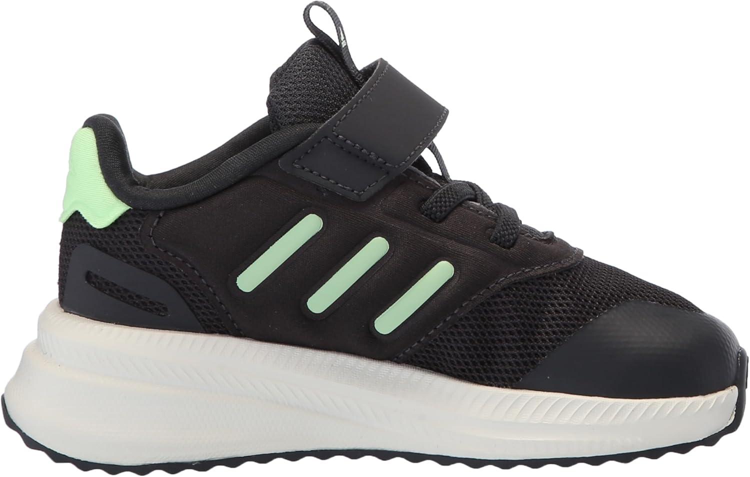 imageadidas UnisexChild XPLR Phase SneakerCarbonGreen SparkIvory Elastic Lace