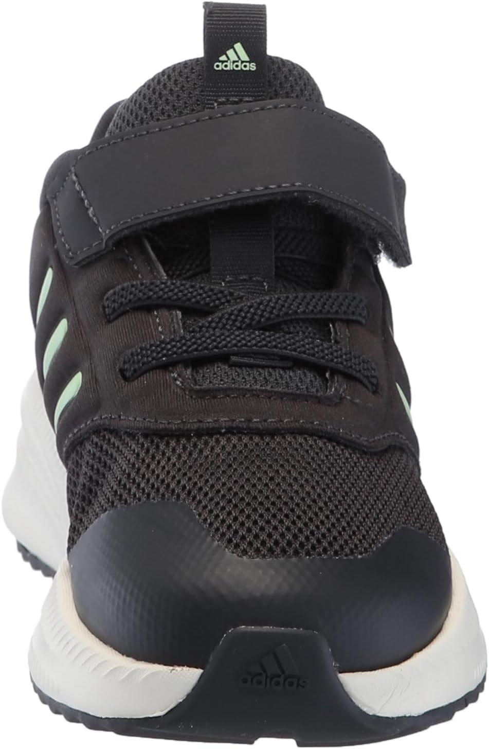 imageadidas UnisexChild XPLR Phase SneakerCarbonGreen SparkIvory Elastic Lace