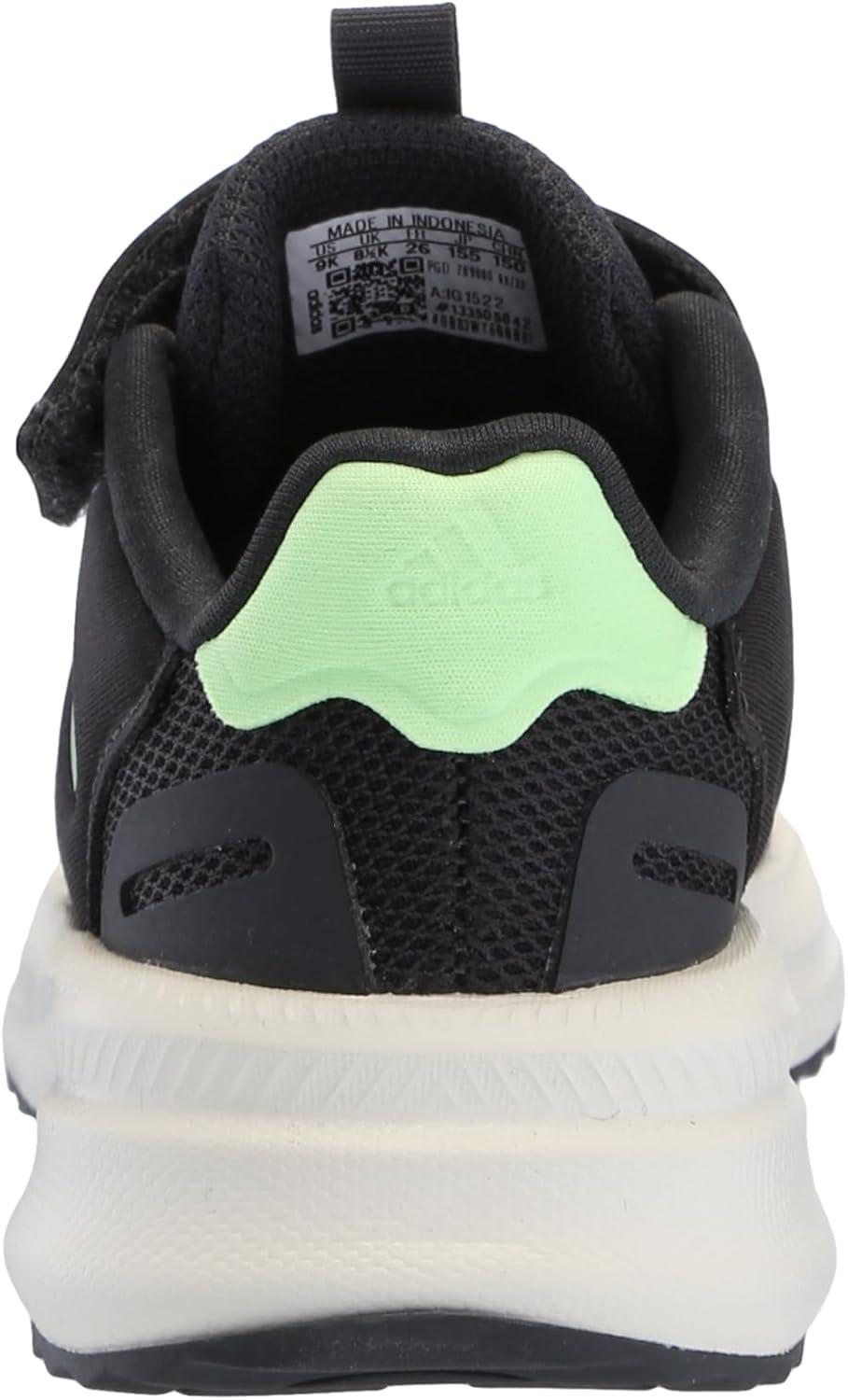 imageadidas UnisexChild XPLR Phase SneakerCarbonGreen SparkIvory Elastic Lace