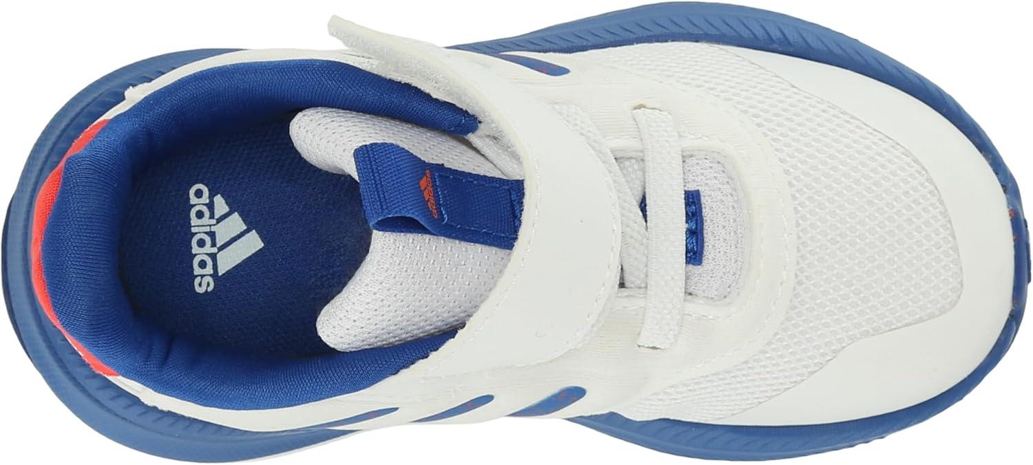imageadidas UnisexChild XPLR Phase SneakerWhiteTeam Royal BlueBright Red Elastic Lace