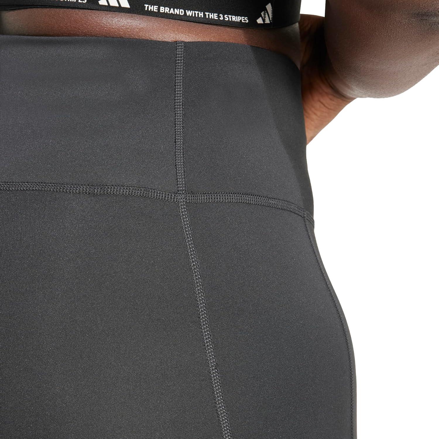 imageadidas Womens Optime Essentials Stash Pocket Full Length LeggingsBlack