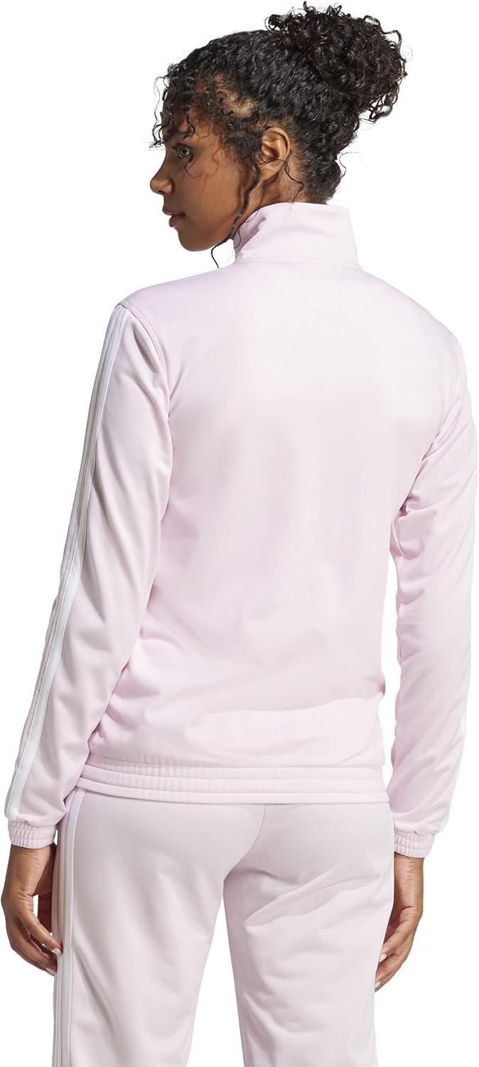 imageadidas Womens Tricot 3Stripes Track TopClear Pink