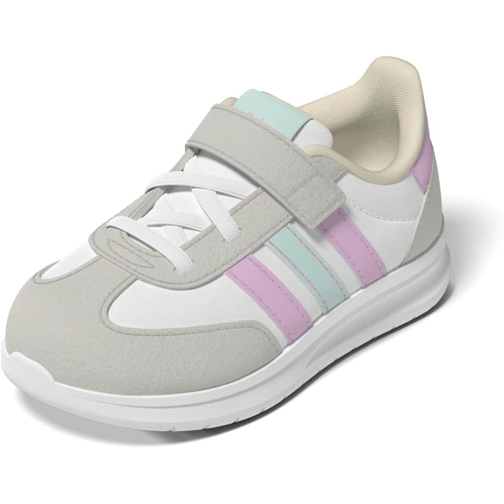 imageadidas Baby Boys Run 70s 20 SneakersWhiteBliss LilacHalo Mint