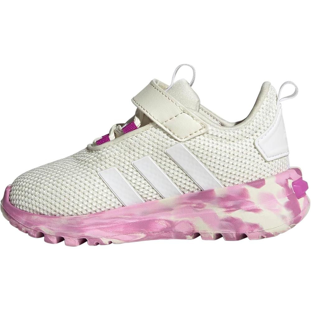 imageadidas BabyBoys Racer Tr23 SneakerIvoryWhiteFlash Pink