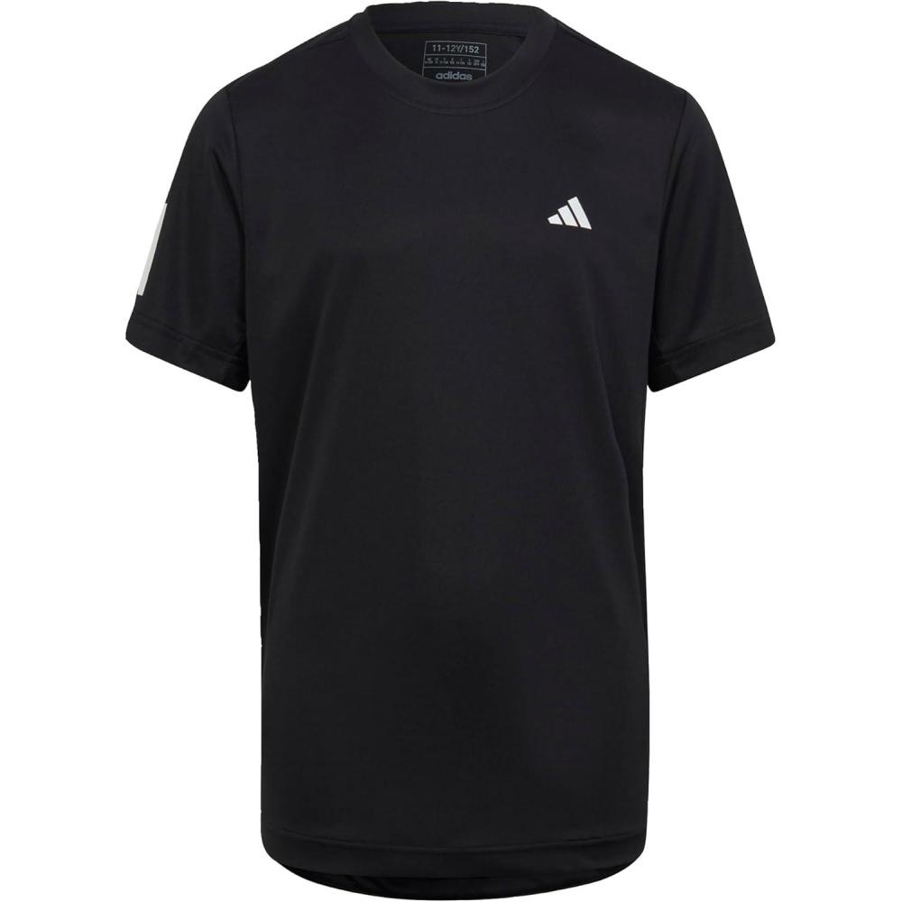 imageadidas Boys Club Tennis 3Stripes TShirtBlack