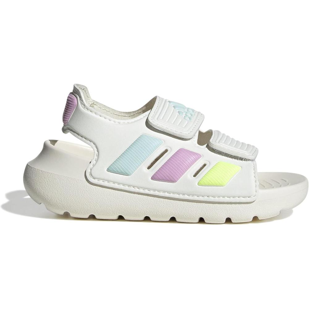 imageadidas Kids Altaswim 20 Slide SandalOff WhiteBliss LilacHalo Mint