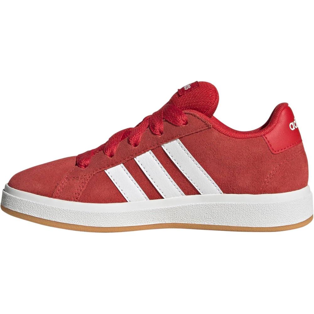 imageadidas Kids Grand Court 00s SneakersBetter ScarletWhiteGum