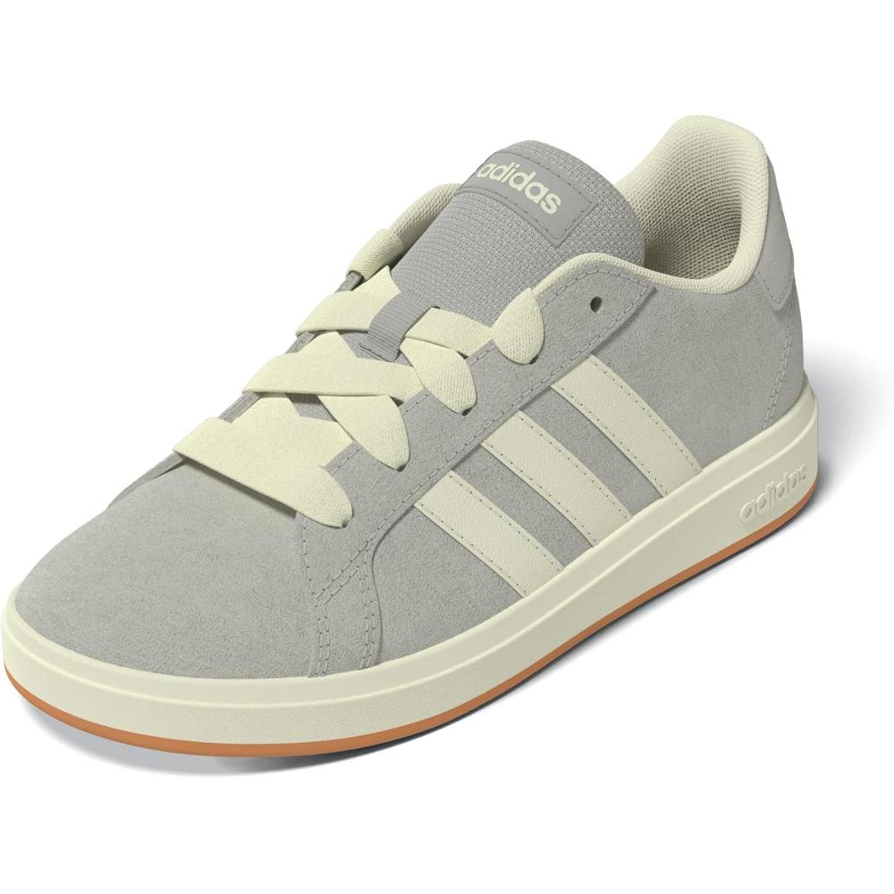 imageadidas Kids Grand Court 00s SneakersGreyOff WhiteGum