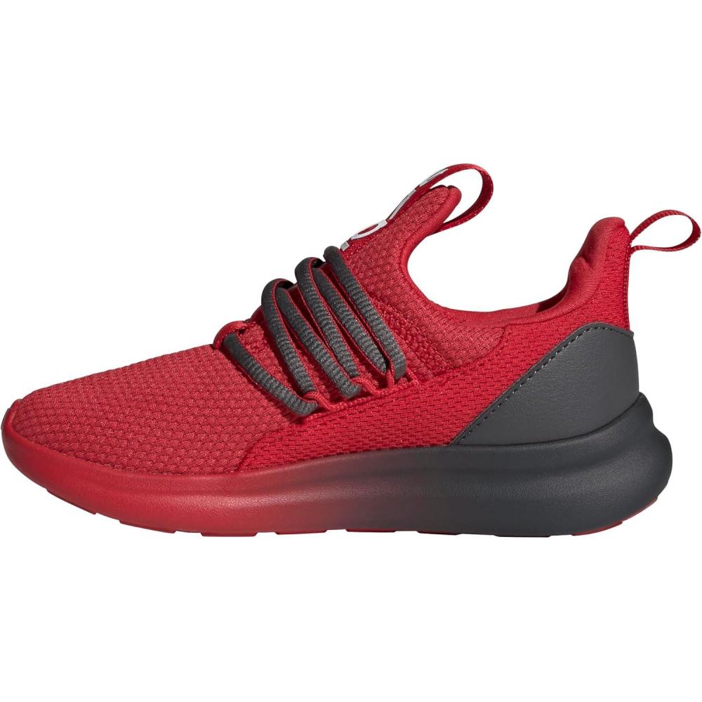 imageadidas Kids Lite Racer Adapt 70 SneakersBetter ScarletGreyWhite