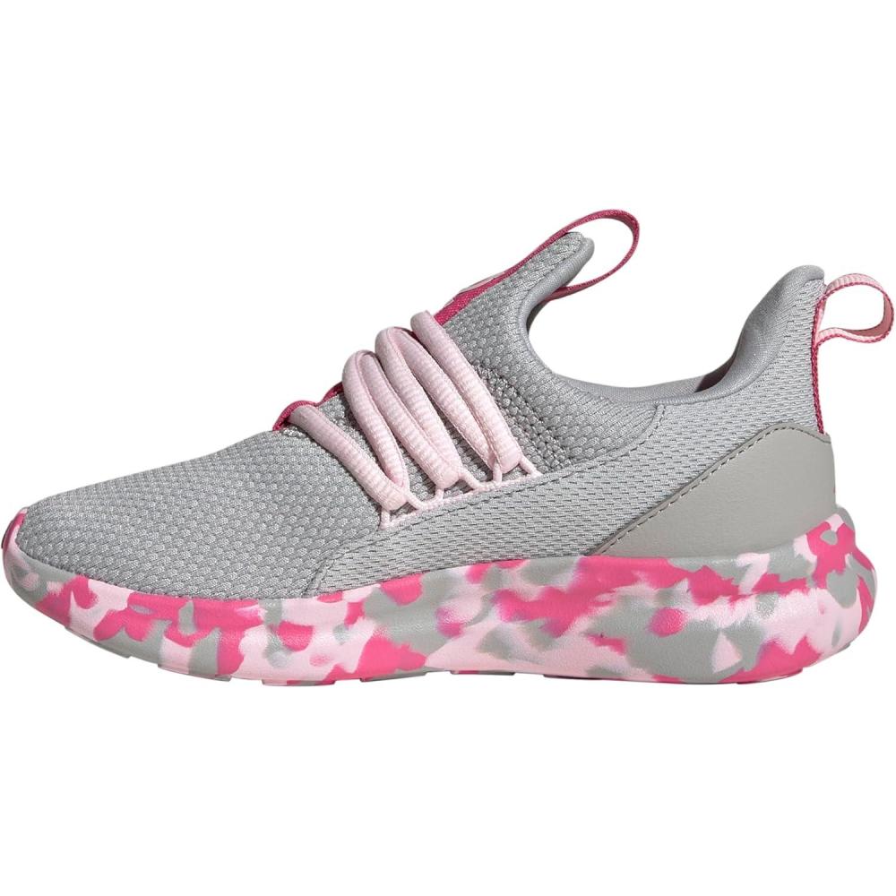 imageadidas Kids Lite Racer Adapt 70 SneakersPulse MagentaGreyClear Pink