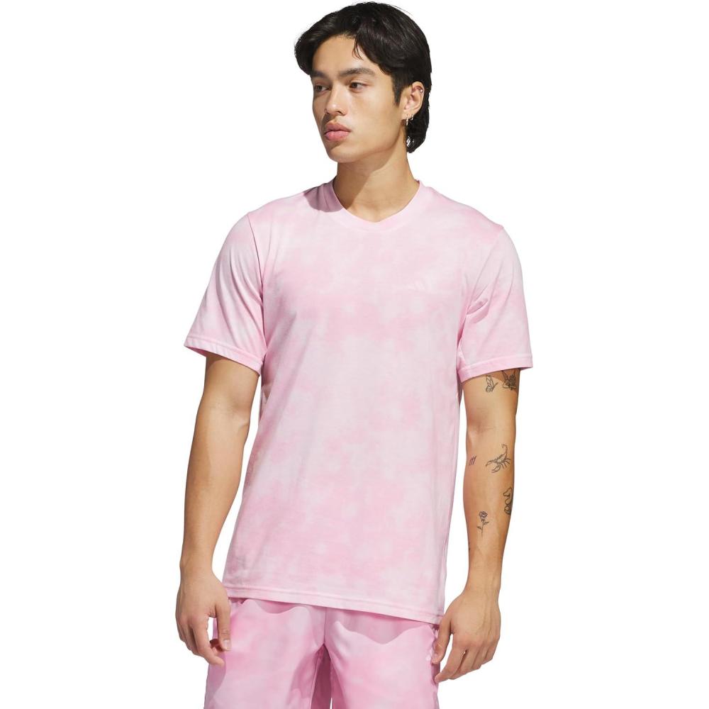 imageadidas Mens Feelready TShirtClear PinkLight Pink
