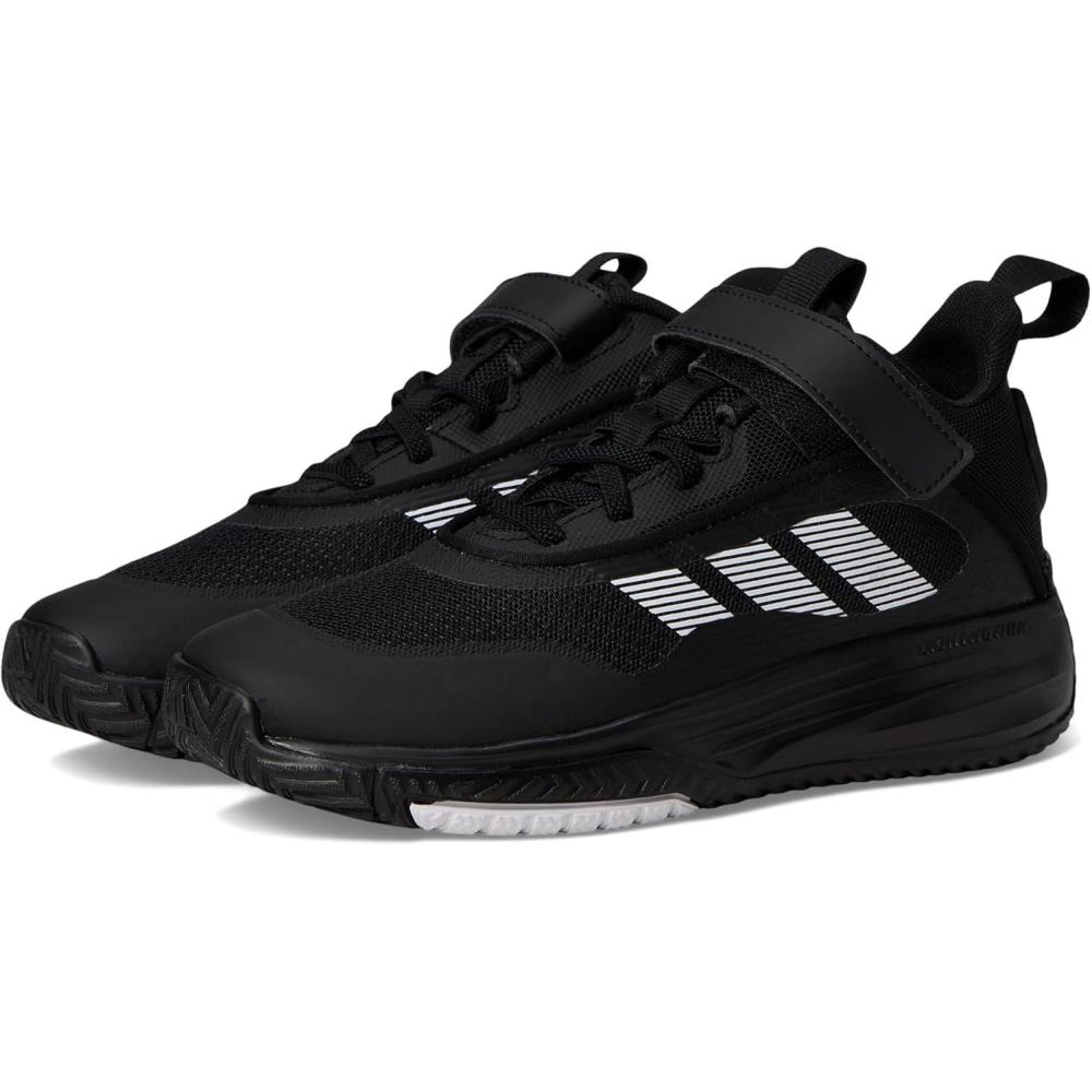 imageadidas UnisexChild Own The Game 30 Basketball SneakerBlackWhiteBlack