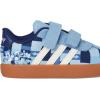 imageAdidas BabyBoys Vl Court 30 Hook ampamp Loop SneakerAsh BlueOff WhiteCrew Blue