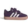 imageAdidas BabyBoys Vl Court 30 Hook ampamp Loop SneakerAurora PlumZero MetallicPink Gum